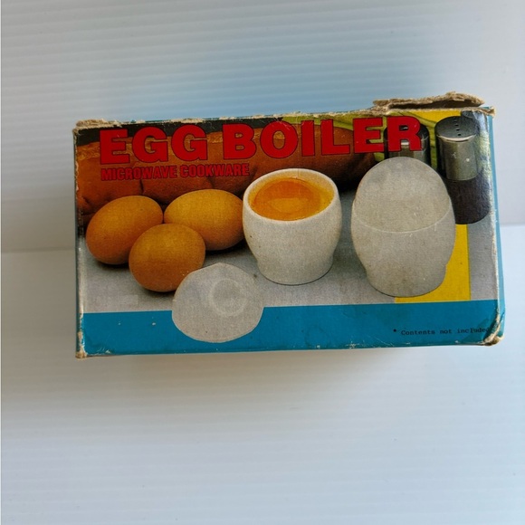 Vintage Microwave Egg Cooker Boiler Set 1980s - Picture 3 of 5